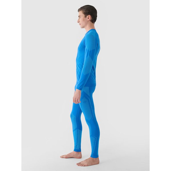 Longsleeve termoaktywny męski USEAM165 4F - niebieski