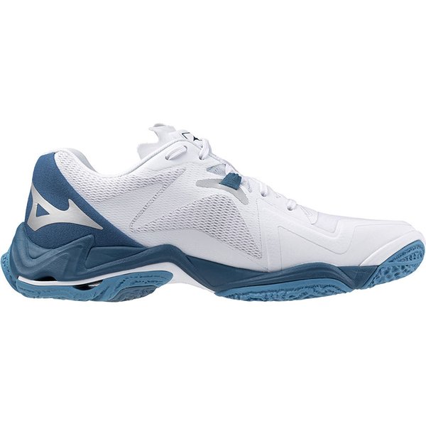 Buty Wave Lightning Z8 Mizuno - White/Sailor Blue/Silver