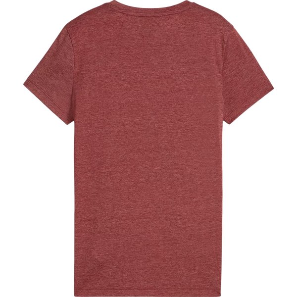 Koszulka damska Essentials Logo Heather Tee Puma - czerwony