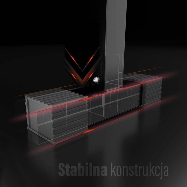 Ławka do ćwiczeń L8012 HMS Premium