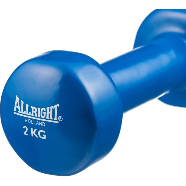 Zestaw hantli winylowych 2x2kg Allright