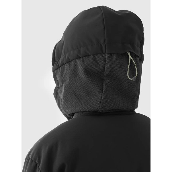 Kurtka snowboardowa męska TTJAM510 4F - głęboka czerń