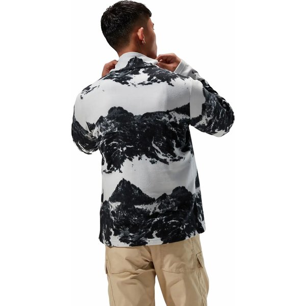 Bluza polarowa unisex Prism Print Trango Berghaus - grey/black