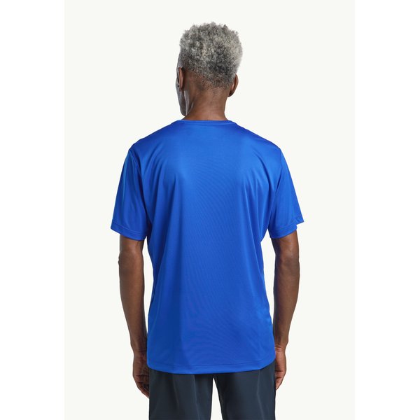 Koszulka męska Peak Graphic Jack Wolfskin - MTN vibrant blue