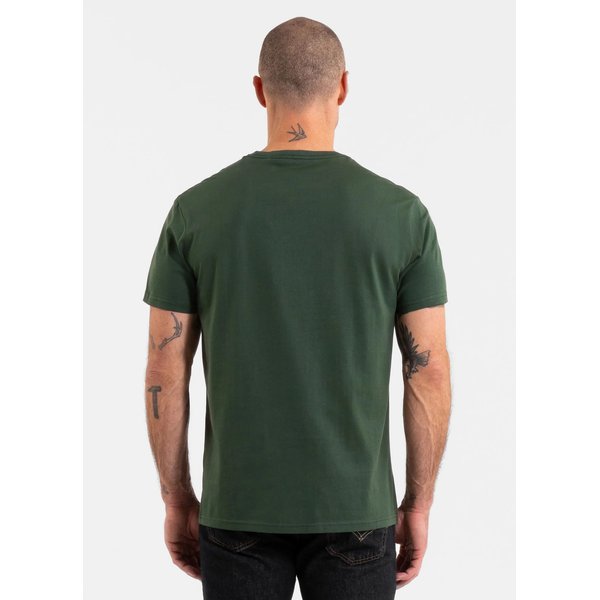 Koszulka męska Small Logo Pitbull West Coast - Grassy Green