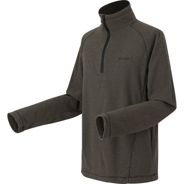 Bluza polarowa męska Montes Regatta - Treetop/Black