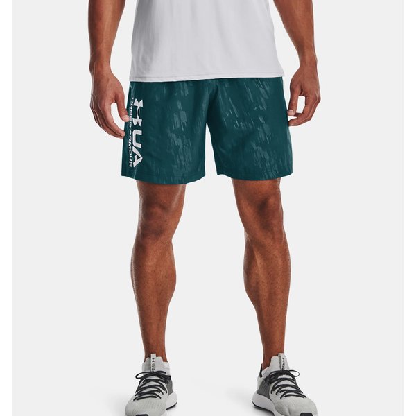 Spodenki męskie Woven Emboss Under Armour - tourmaline