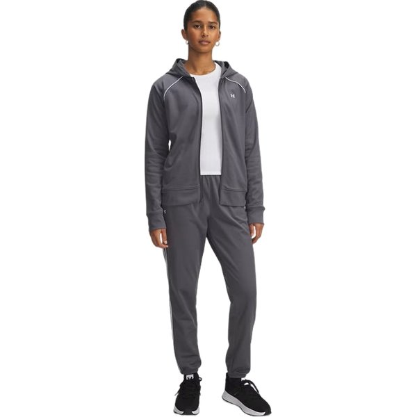 Dres damski UA Rival Tricot Under Armour - Castlerock / White