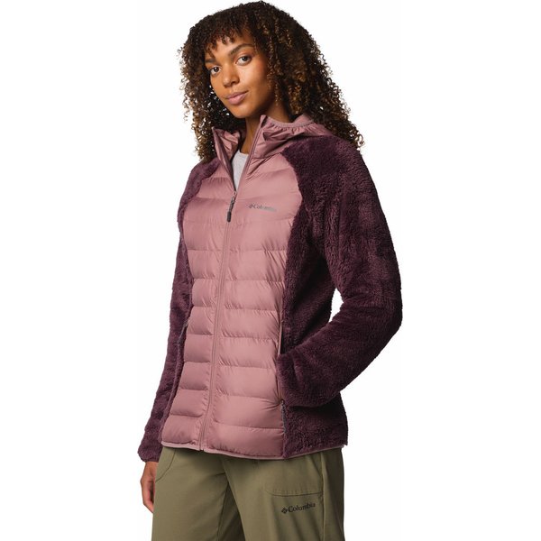 Kurtka hybrydowa, polarowa damska Powder Lite II Columbia - Moonvista, Fig
