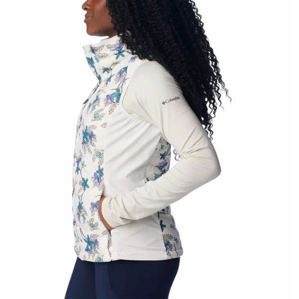 Kamizelka damska Powder Pass Vest Columbia - kwiaty