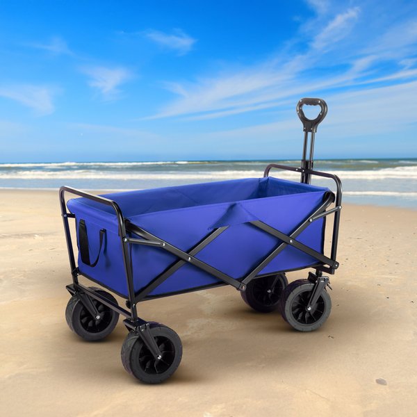 Wózek turystyczny, składany EasyGo 100L Outtec - EasyGo niebieski