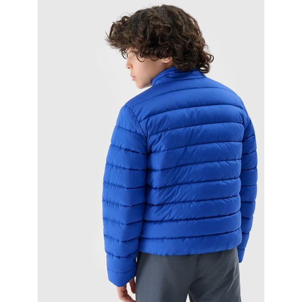Kurtka puchowa chłopięca TDJAM520 4F - kobalt