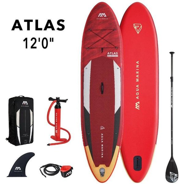 Deska pompowana SUP z akcesoriami Atlas 12’0? Aqua Marina