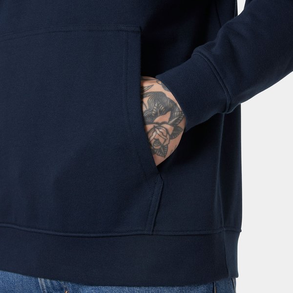 Bluza męska Core Graphic Sweat Hoodie Helly Hansen - navy