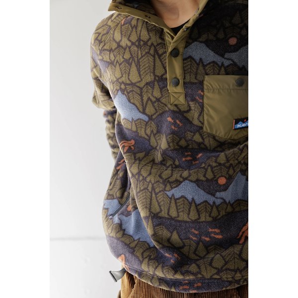 Bluza polarowa męska Teannaway KAVU - sasquatch night
