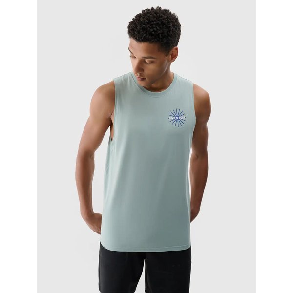 Bezrękawnik męski TSLEM212 4F - mięta