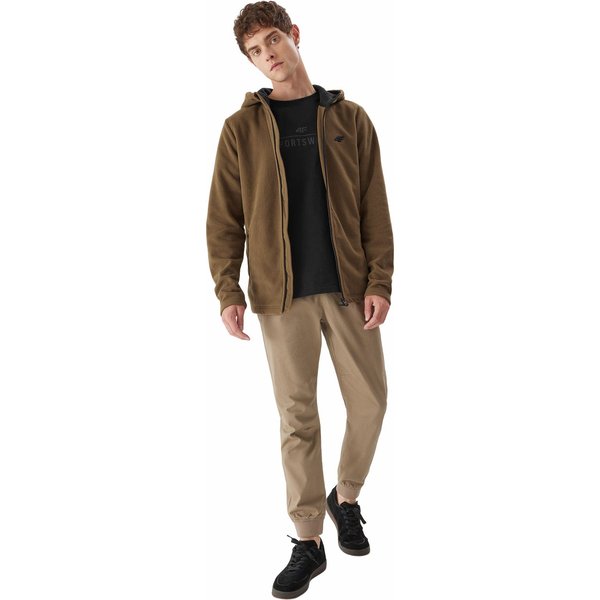 Polar męski 4FAW23TFLEM121 4F - jasny brąz