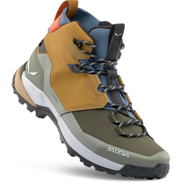 Buty trekkingowe Puez Mid PTX Salewa - Golden Brown/Shadow
