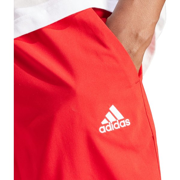Spodenki męskie Aeroready Essentials Chelsea Small Logo Adidas - czerwone