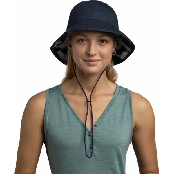 Kapelusz Nmad Bucked Hat Buff - night blue