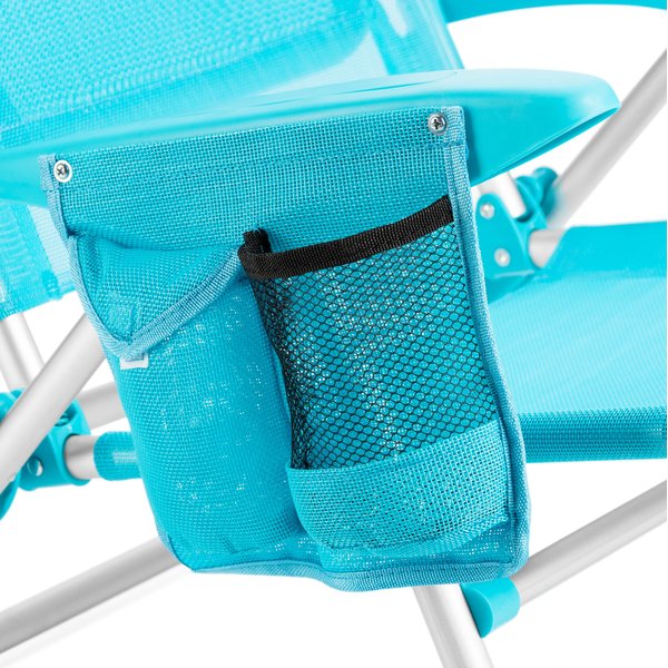 Krzesło plażowe z funkcją leżaka Sun Lite 2w1 Outtec - turkusowy