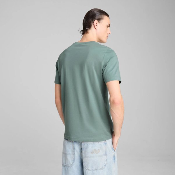 Koszulka męska Ess No.1 Logo Puma - Green Moon