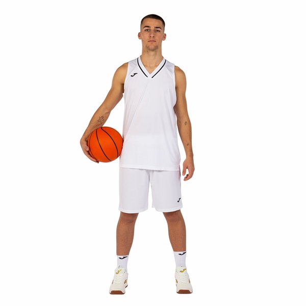 Komplet koszykarski męski Atlanta Set Joma - black white