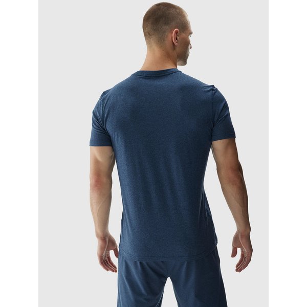 Koszulka męska TFTSM1003 4F - granat melanż