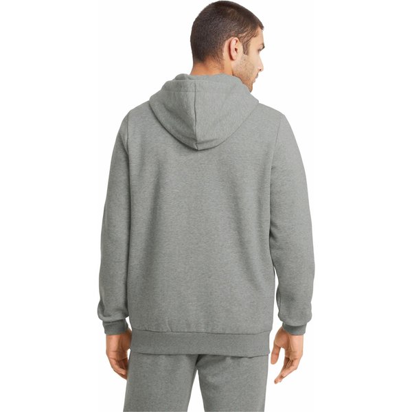 Bluza męska Essentials Small Logo Full-Zip Puma - szary