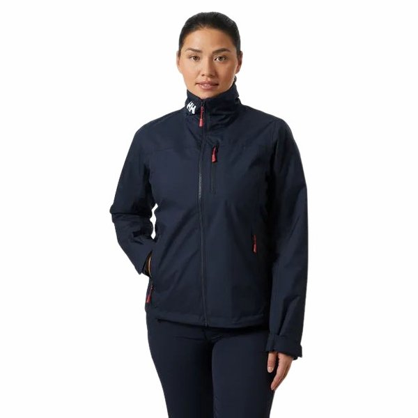 Kurtka damska Crew Midlayer 2 Helly Hansen - granatowa