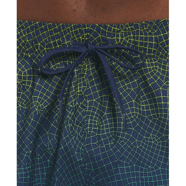 Spodenki kąpielowe męskie 9'' Volley Nike Swim - niebieskie/żółte