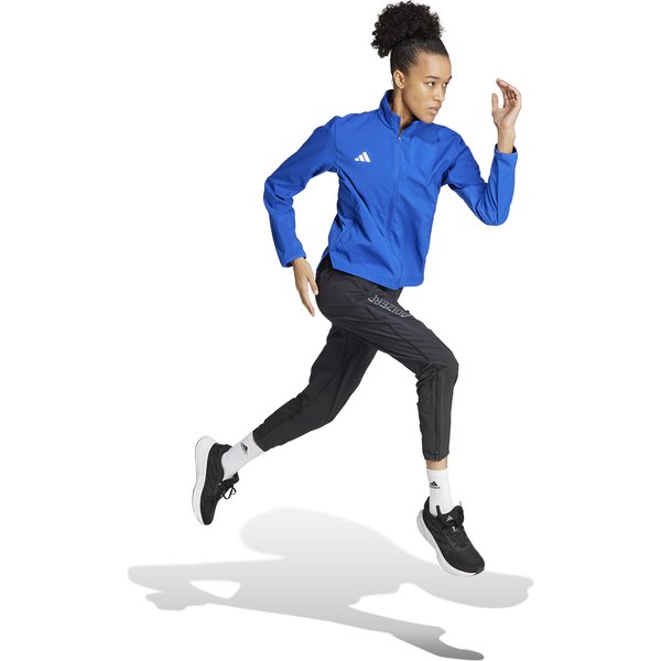 Kurtka damska Adizero Essentials Running Adidas - niebieska