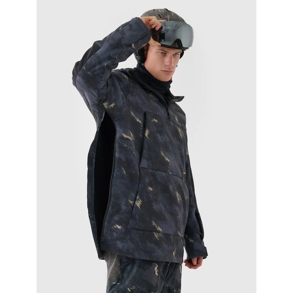 Kurtka snowboardowa męska TTJAM510 4F - multikolor allover