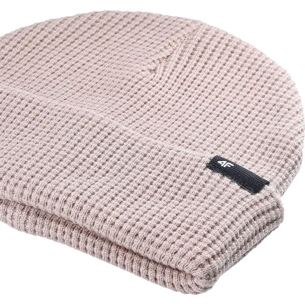 Czapka ACAPM465 4F - jasny brąz