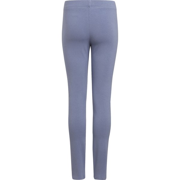 Legginsy dziewczęce Essentials Linear Logo Tights Adidas - niebieski