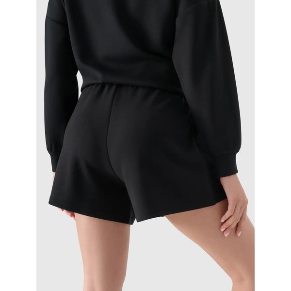 Spodenki damskie TSHOF540 4F - głęboka czerń