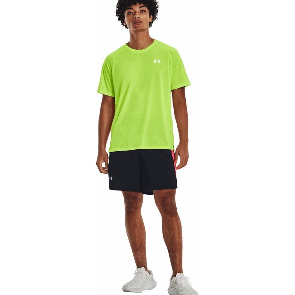 Koszulka męska Streaker Run Short Sleeve Under Armour - Lime Surge / Reflective