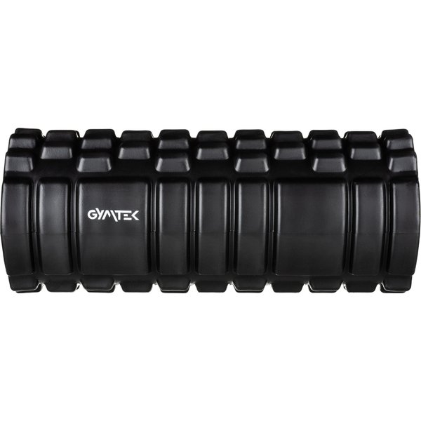 Wałek, roller do masażu EVA Gymtek - czarny/biały