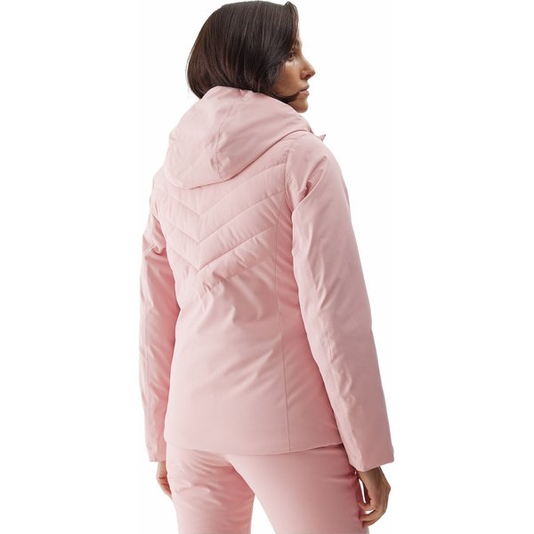 Kurtka narciarska damska 4FAW23TJACF122 4F - jasny róż