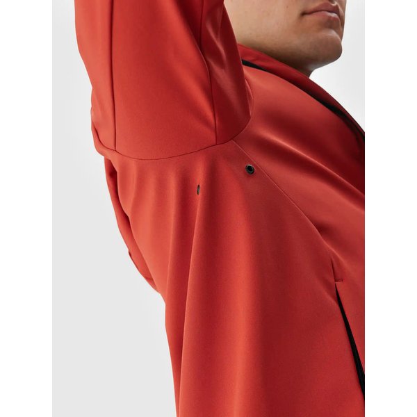 Softshell męski TSOFM283 4F - ciemna czerwień