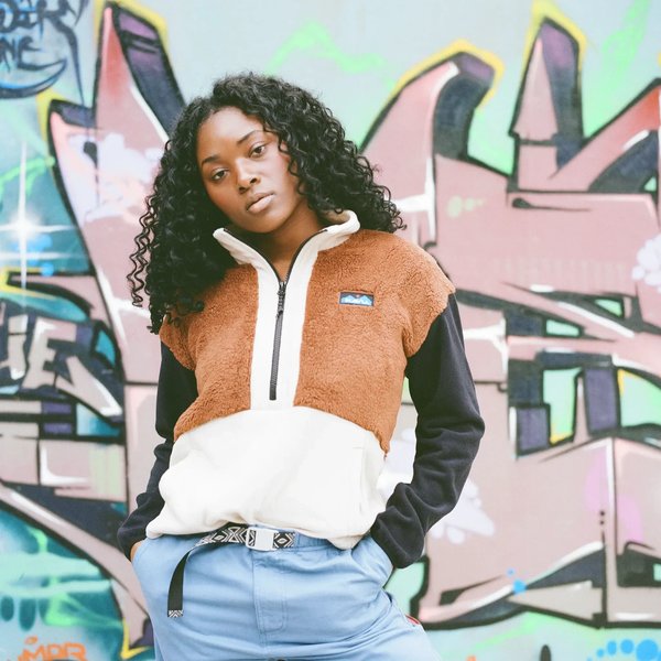 Bluza polarowa damska Timber Lane KAVU - sky mix