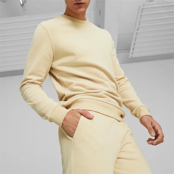 Spodnie dresowe męskie ESS Elevated Puma - granola