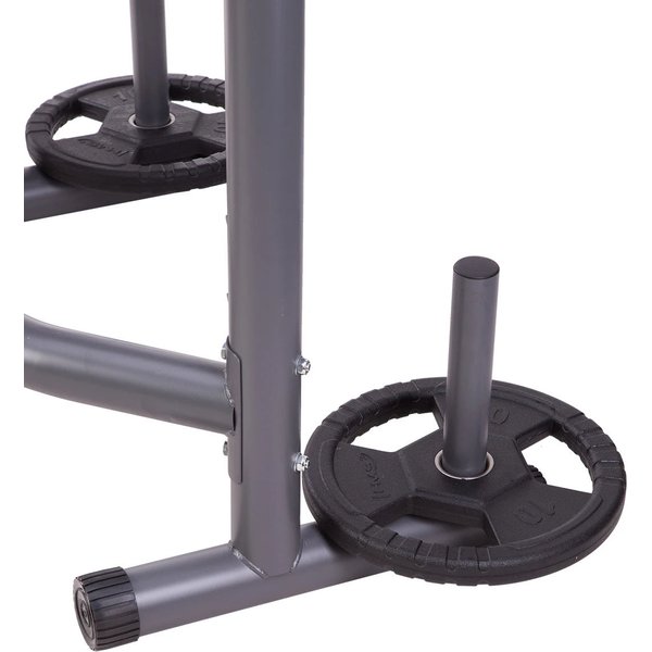 Ławka do ćwiczeń pod sztangę z wyciągiem górnym LS7206 HMS