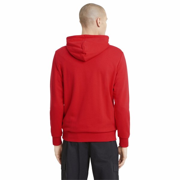 Bluza męska Classics Logo Hoodie Puma - czerwona