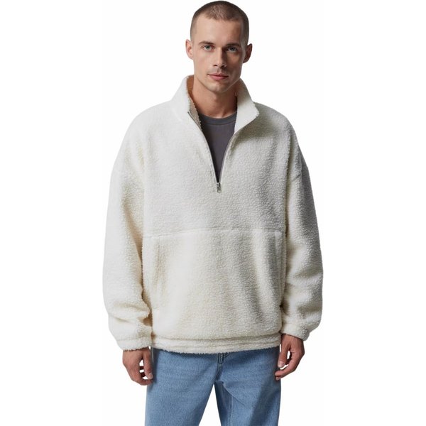 Polar męski OTHAW23TFLEM133 Outhorn - złamana biel