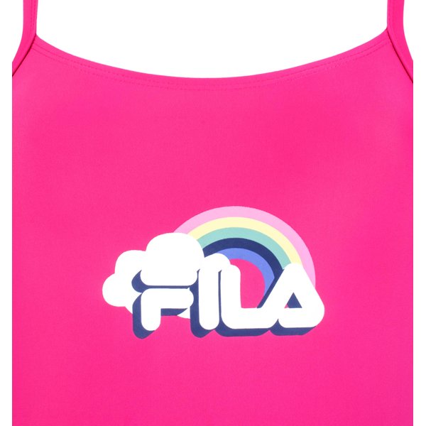 Strój kąpielowy juniorski Sabha Fila - Wild Rose Leopard