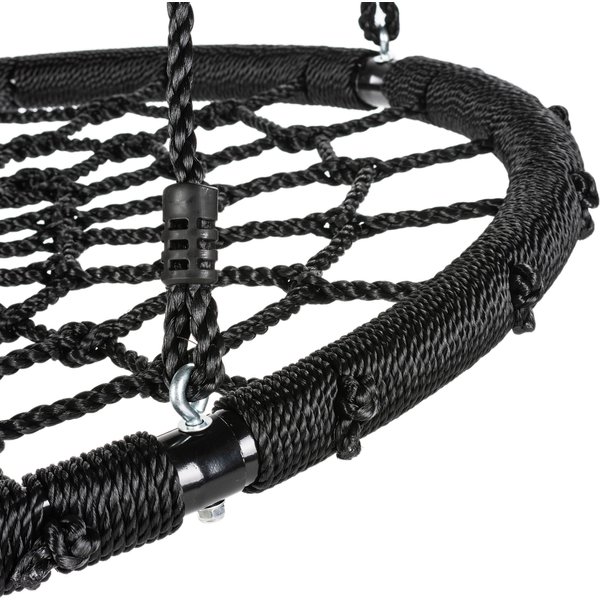 Huśtawka ogrodowa, bocianie gniazdo XXL Net Outtec - black