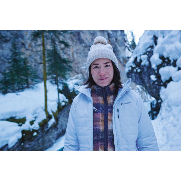 Czapka Sweater Weather Pom Beanie Columbia - Chalk Madras