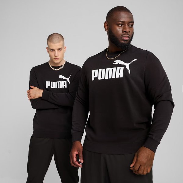 Bluza męska Essentials No.1 Logo Crew Puma - black