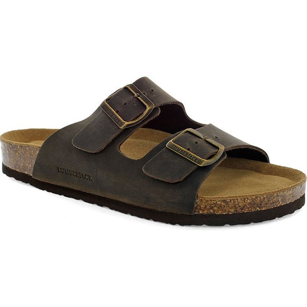 Klapki Flint Lumberjack - brązowy